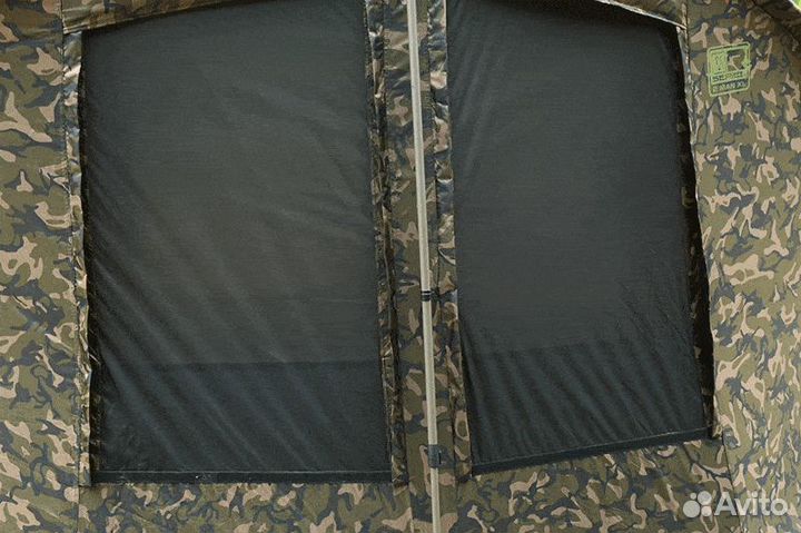 Палатка карповая двухместная Камуфляжная Fox