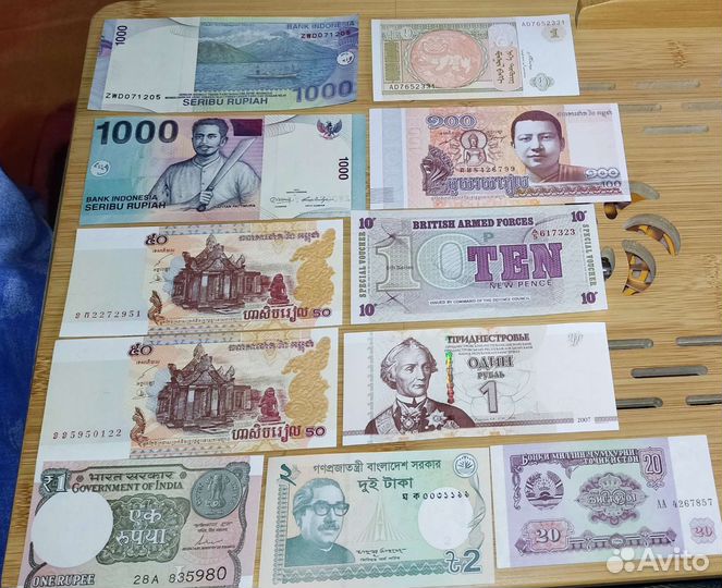 Банкноты разных стран