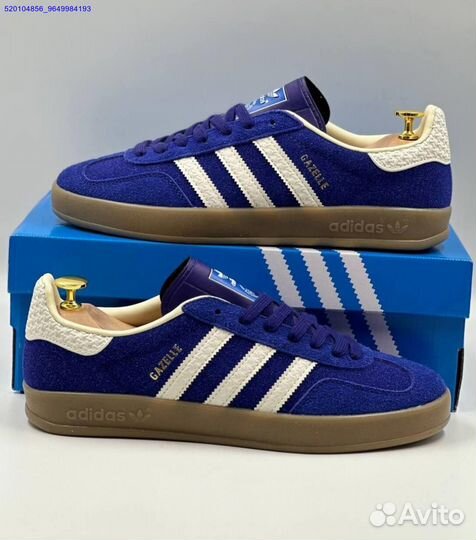 Кроссовки Adidas Gazelle Navy (Арт.17116)