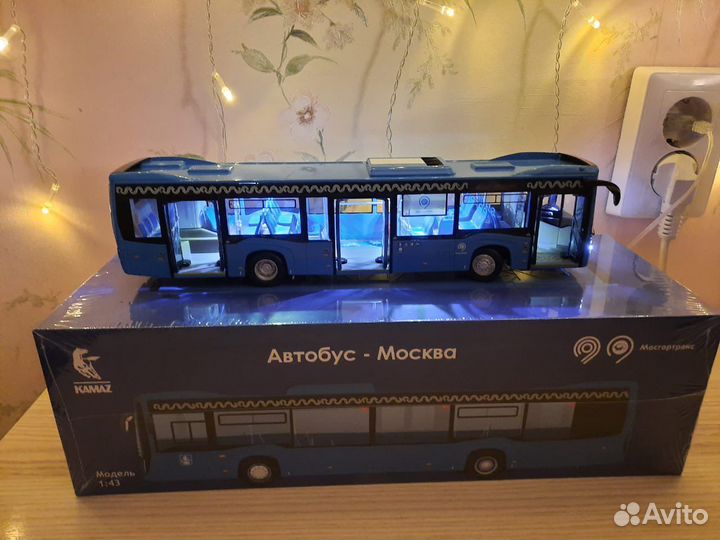 Модель автобуса Камаз мосгортранс