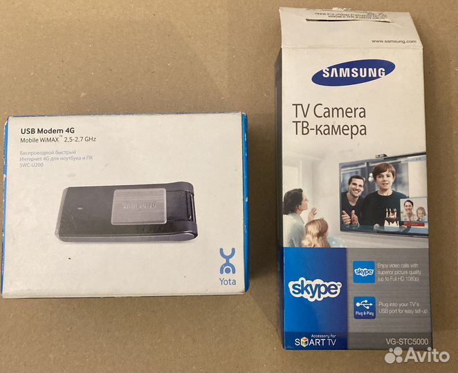 Модем и тв-камера