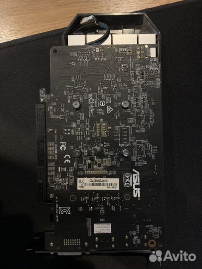 Видеокарта asus rx560 2 gb