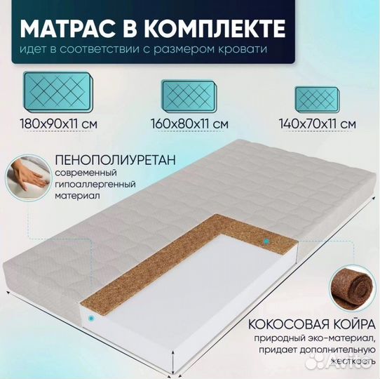 Кровать детская