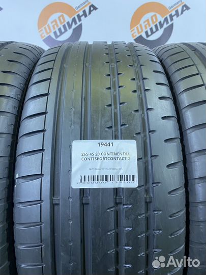 Continental ContiSportContact 2 265/45 R20
