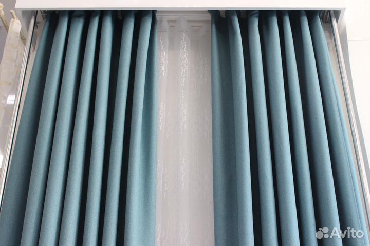 Шторы блэкаут рогожка