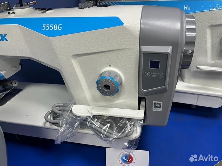 Швейная машина с обрезкой края Jack JK-5558G (W)