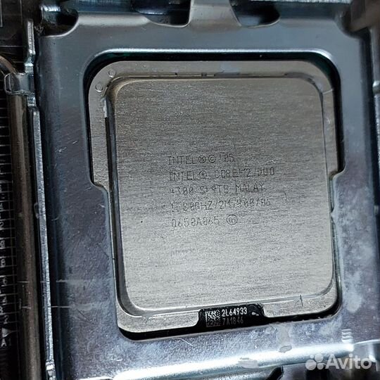 Материнская плата 775 ddr3 с кулером