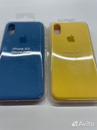 Силиконовый чехол для iPhone X/Xs