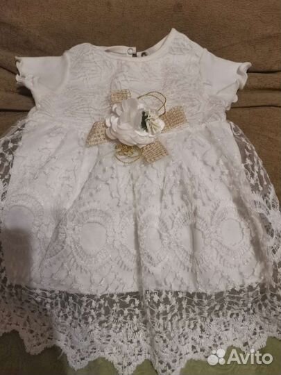 Платье для девочки 86