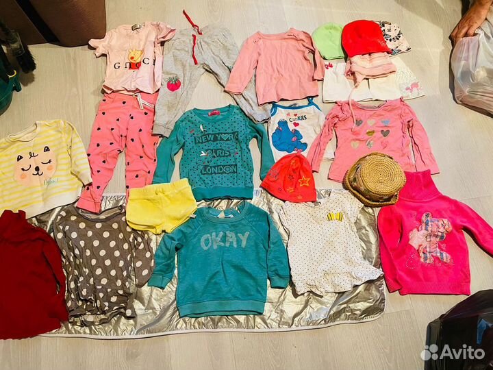 Одежда и обувь пакетом для девочки