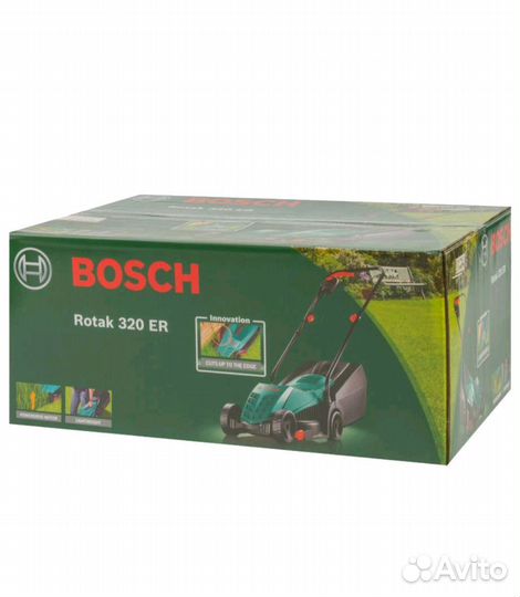 Газонокосилка bosch rotak 320er