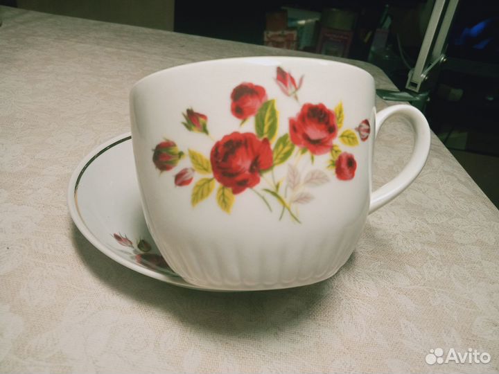 Чайная пара дфз Вербилки СССР