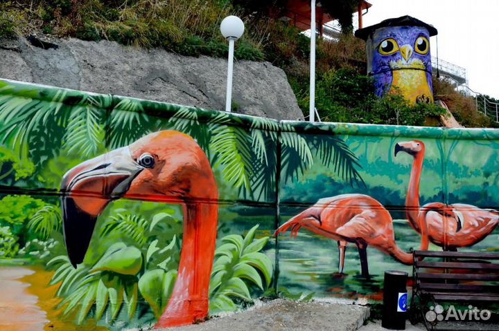 Граффити. Роспись стен. Художественное оформление