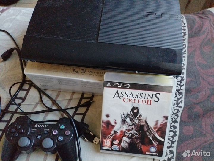 Sony PS3 Super slim +46 игр