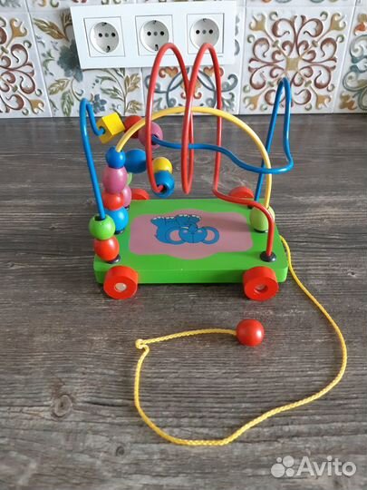 Деревянные развивающие игрушки