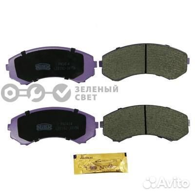 Nibk PN3414 Колодки тормозные передние mitsubishi