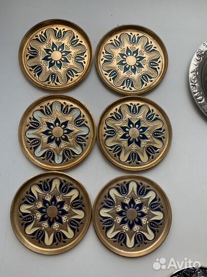 Подставки металлические для стаканов