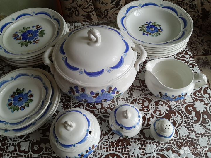 Столовый сервиз фарфор СССР