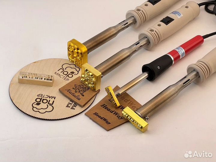 Клише / клеймо для дерева и кожи под заказ