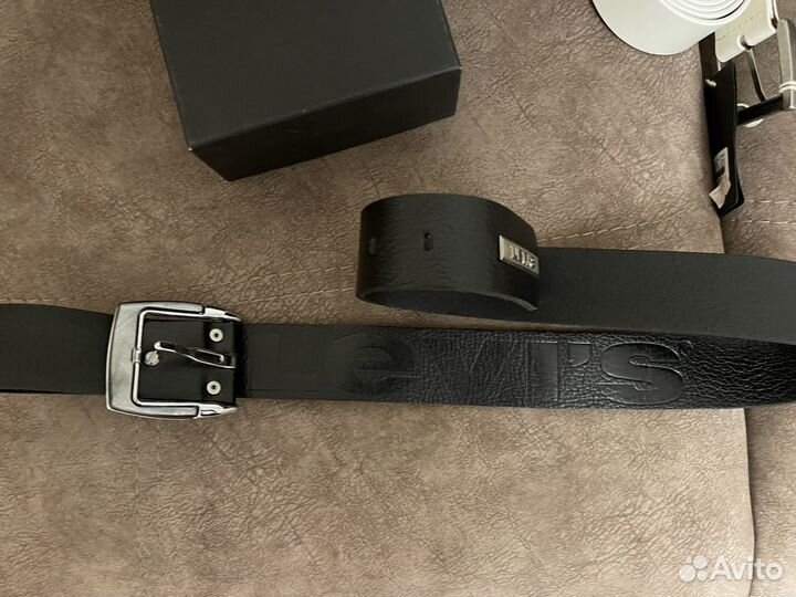 Мужской кожаный ремень