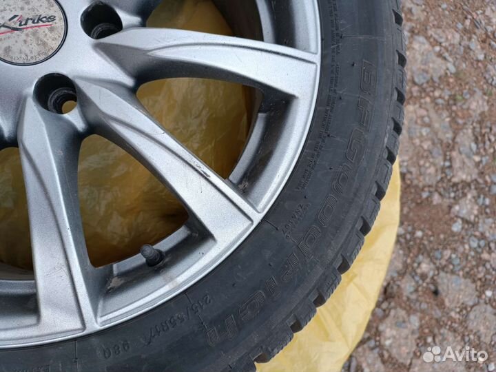 Колеса в сборе r17 зимние