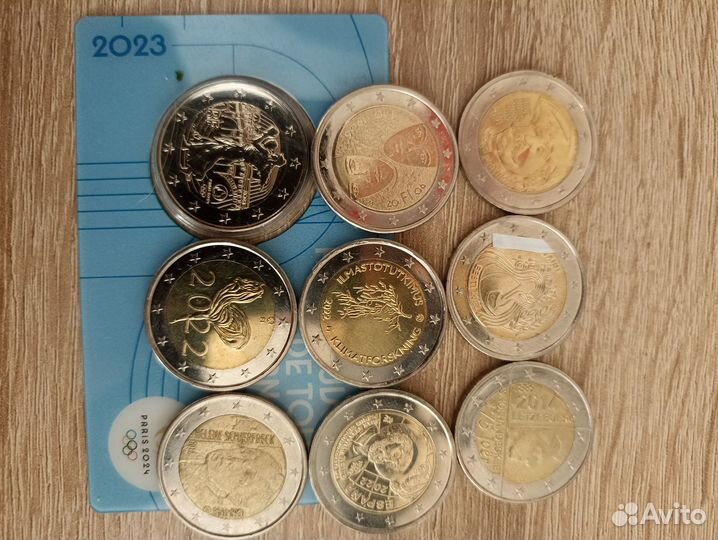 Обмен памятными монетами