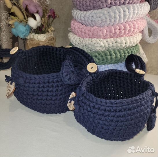 Подвесная корзинка на детскую кроватку