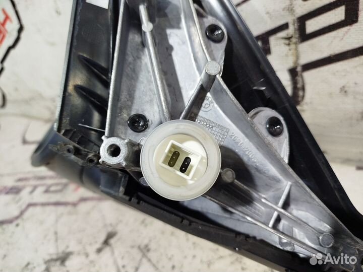 Зеркало BMW 1-series F20 5 контактов С ПОВТОРИТЕЛЕМ левое 51167242747 серый, B40 FA382