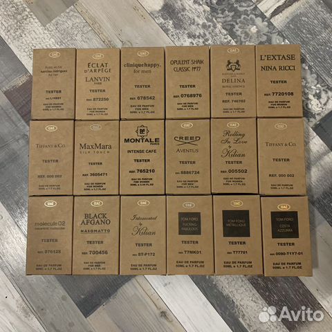 Духи оригинальные тестеры в ассортименте