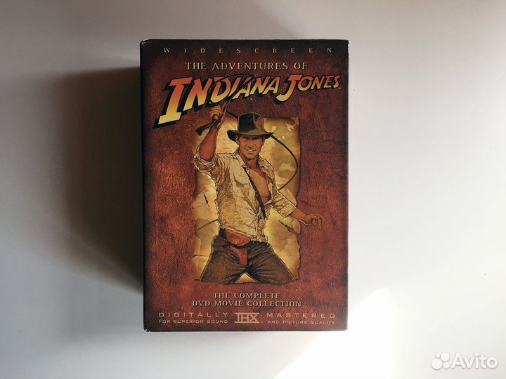 Индиана Джонс Коллекционное издание (4 DVD)