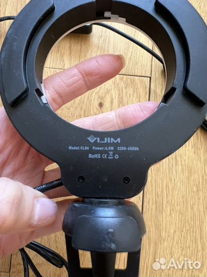 Свет. Осветитель кольцевой Ulanzi vijim CL06 (д