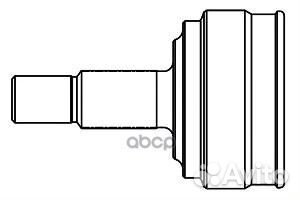 Шрус mitsubishi space star 1.3-1.6 98-04 нар. +
