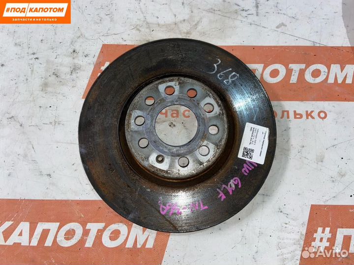 Диск тормозной передний Volkswagen Golf 5 2007