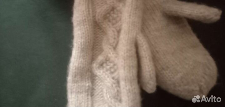 Варежки женские зимние