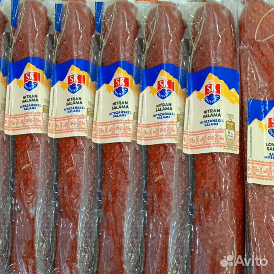 Салями сыро копчёная Словакия