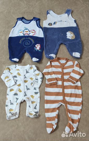 Одежда пакетом для новорожденного мальчика