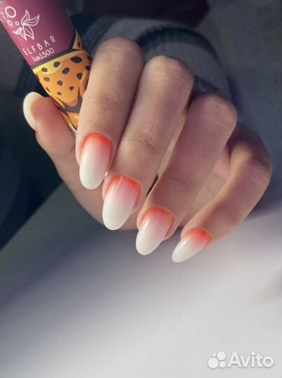 Маникюр, покрытие гель - лак, наращивание