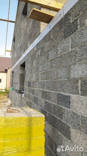 Арболитовые блоки без облицовки