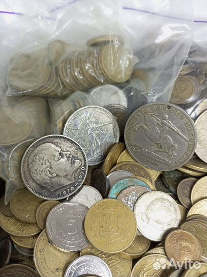 6 Килограм Монет Русских Советских Украинских