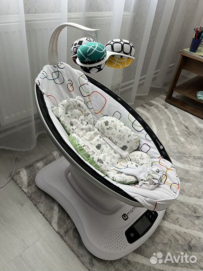 Детские электронные качели для новорожденных 4moms