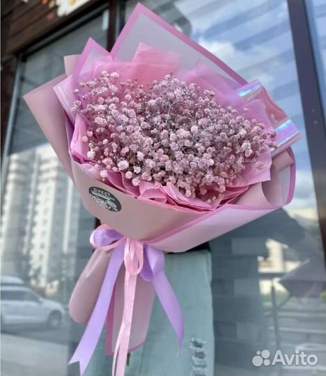 Разноцветная Гипсофила. Букеты на Любой Праздник