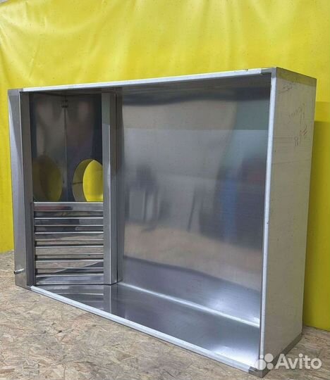 Зонт вытяжной из нержавейки