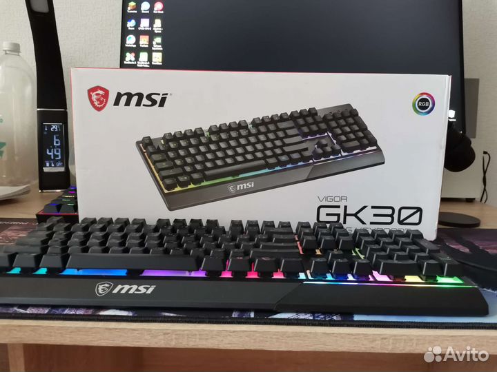 Игровая клавиатура MSI vigor GK 30