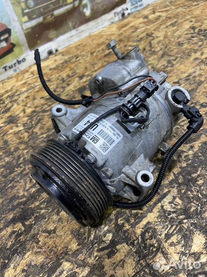 Компрессор кондиционера Опель Астра J