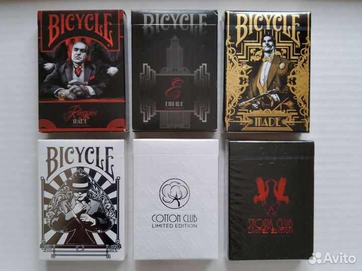 Колоды, коллекционные сеты Scarab и Viking