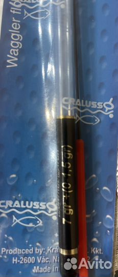 Поплавок Cralusso Control Match 7+0-1.5 гр