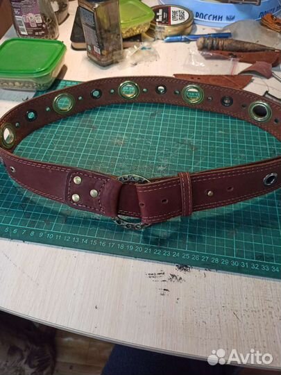 Ремень мужской натуральная кожа