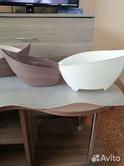 Вазоны для цветов пластик