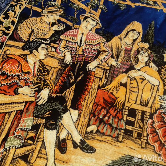Ковер ГДР Испанский танец