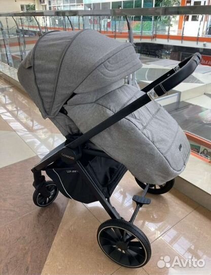 Коляска 3в1 высшего качества Новая (серая)